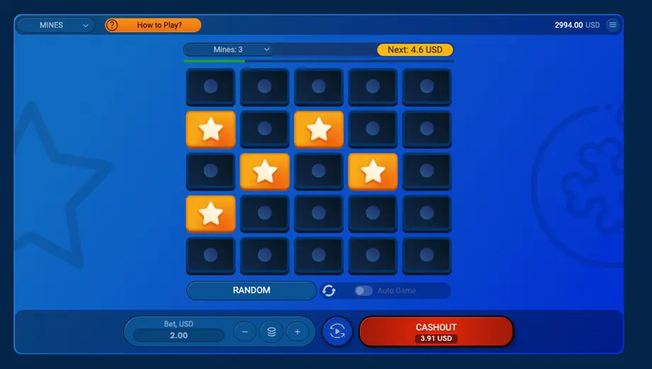 mines demo